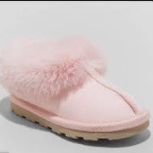 Toddler Girls’ Callie Scuff Slippers - Cat and Jack, Pink